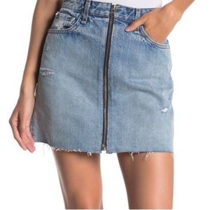 Rag & Bone Denim Mini Skirt